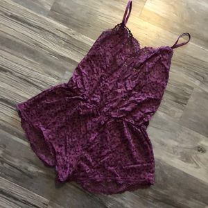 NWT! Floral/lace romper from Victoria’s Secret!